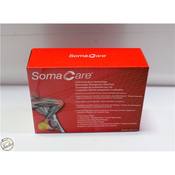 BRAND NEW SOMA CARE 6 PIECE SPORTS PACK OF