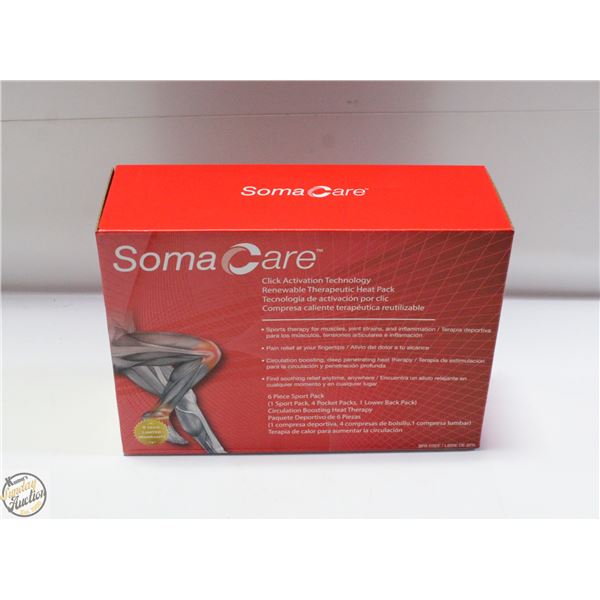 BRAND NEW SOMA CARE 6 PIECE SPORTS PACK OF