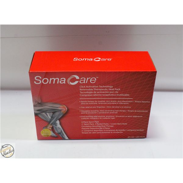 BRAND NEW SOMA CARE 6 PIECE SPORTS PACK OF