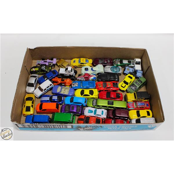 40 DIECAST CARS & TRUCKS TOYS