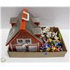 Image 1 : PLAYMOBILE - BARN, 25 PEOPLE &