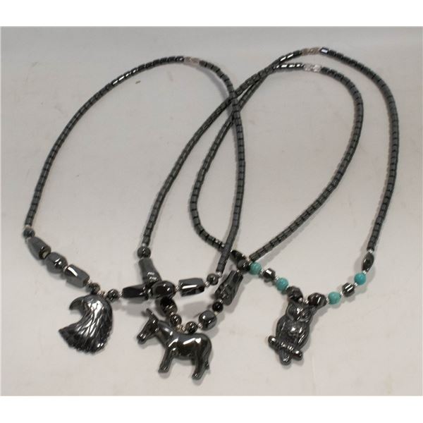3 NECKLACES