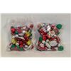 Image 1 : 4LBS FOIL WRAPPED CHRISTMAS CHOCOLATES, BELLS,