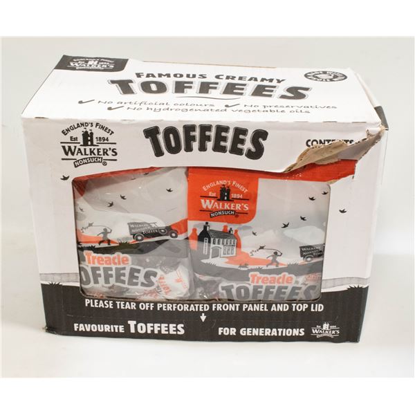 6 X WALKERS ENGLISH TOFFEE