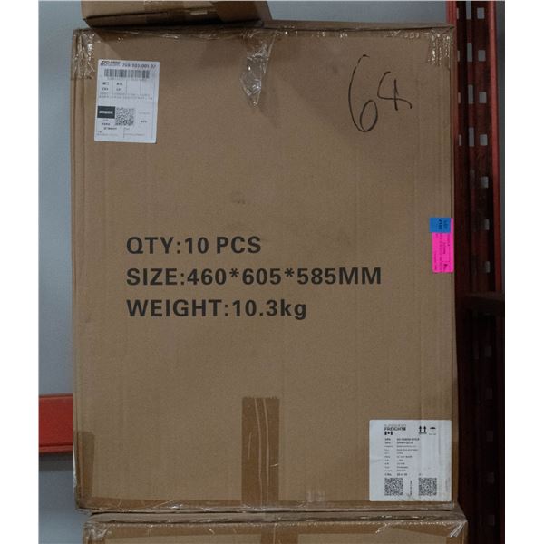 CASE WITH 10 ACRYLIC DRUMSTICK HOLDERS