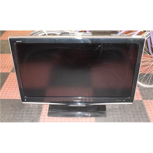 43" SHARP AQUOS TV WITH REMOTE TESTED WORKING