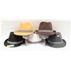 Image 1 : 5 X FELT FEDORA HATS