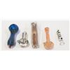 Image 1 : 5 GLASS/WOOD PIPES