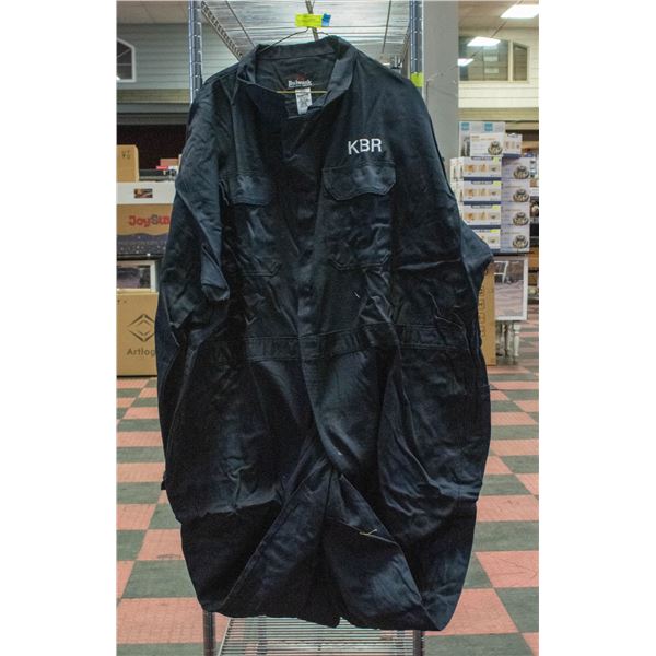 SIZE 60 FR HI VIS BLUE COVERALLS NEW