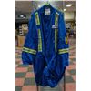 Image 1 : SIZE 60 FR HI VIS BLUE COVERALLS NEW