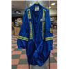 Image 1 : SIZE 60 FR HI VIS BLUE COVERALLS NEW