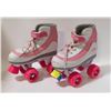 Image 1 : GIRLS SIZE 1 ROLLER DERBY FIRESTAR PINK ROLLER