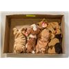 Image 1 : TY BEANIE BABIES W/TAGS DOGS - TINY, TUFFY