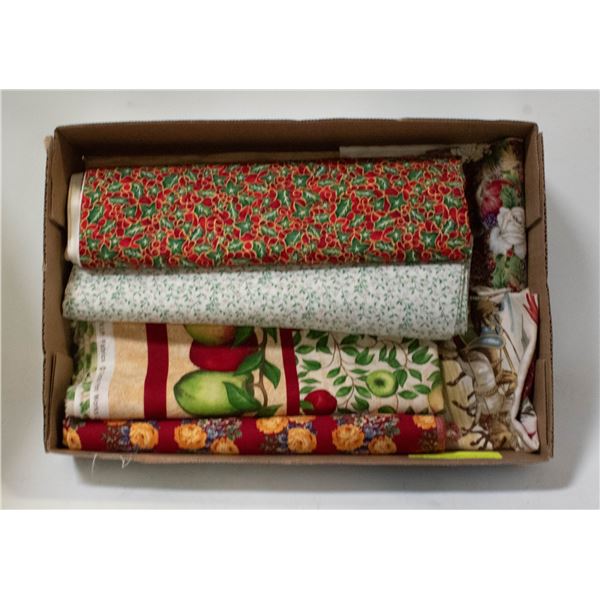 COTTON CHRISTMAS FABRIC FOR QUILTING/SEWING