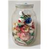 Image 1 : VINTAGE JAR WITH 20 VINTAGE CHRISTMAS