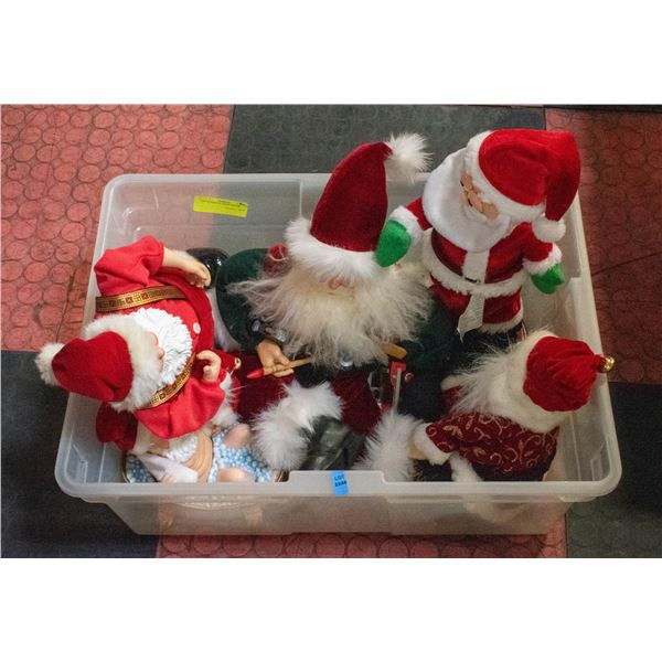 LOT OF SANTAS HOME DÉCOR