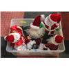 Image 1 : LOT OF SANTAS HOME DÉCOR