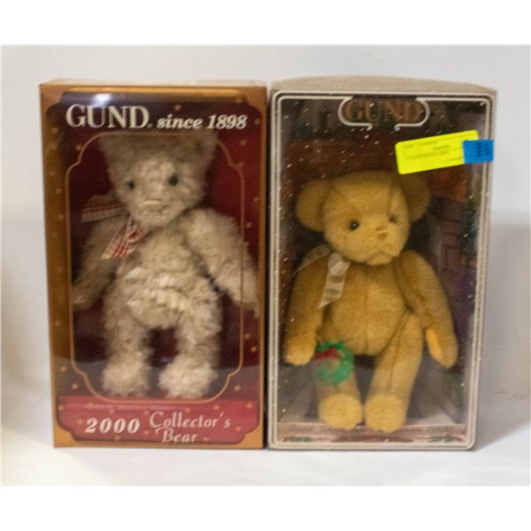 2 GUND BEARS (2000)