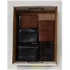 Image 1 : 3 FOSSIL + BAXTON LEATHER WALLETS