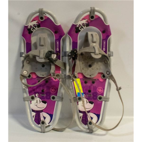 CHILDRENS SNOW SHOES MADE IN CANADA