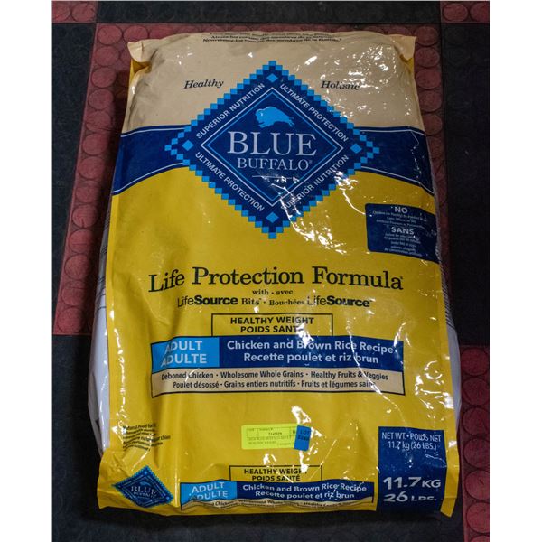 26LB BLUE BUFFALO ADULT HEALTHY WEIGHT