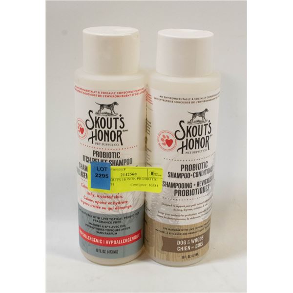 NEW SKOUT'S HONOR PROBIOTIC DOG ITCH