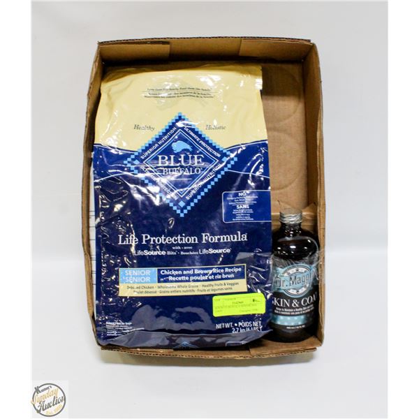 6LB BLUE BUFFALO SENIOR DOG FOOD