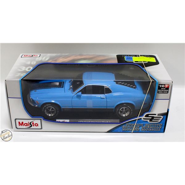 MAISTO 1970 MUSTANG MACH 1 1/18 SCALE
