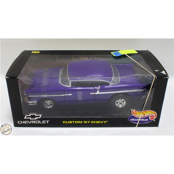 HOT WHEELS CUSTOM 1957 CHEVY 1/18 SCALE
