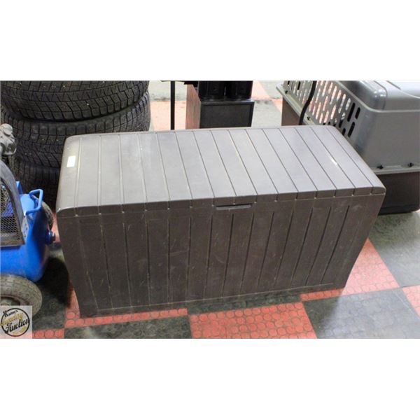 DECK BOX/STORAGE BIN 49"X17"X21"HIGH