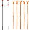 Image 1 : NEW 7PK SEWER DREDGING TOOLS 20 HAIR DRAIN CLOG