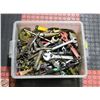Image 1 : TRAY OF ASSORTED SHOP TOOLS & SUPPLIES