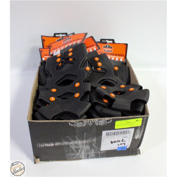 LOT OF ERGODYNE TREX ICE TRACTION DEVICES SZ XL