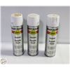 Image 1 : 3PK RUSTOLEUM SPRAY PAINT