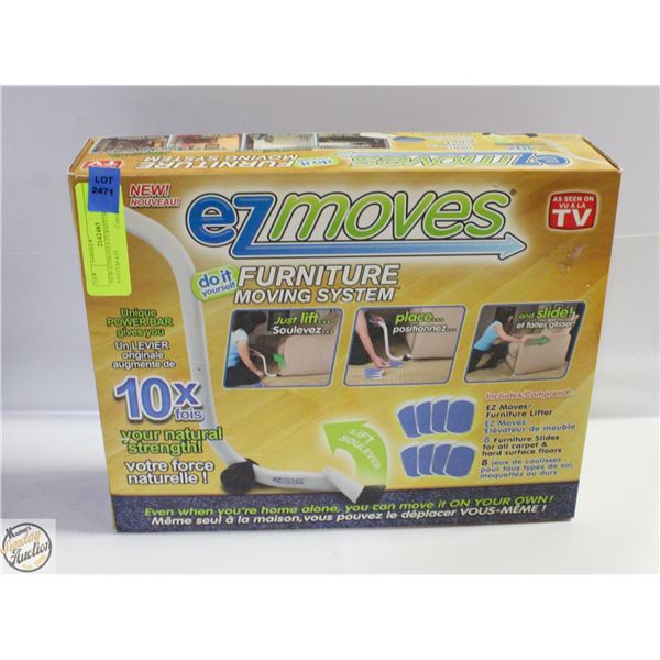 NEW EZMOVES FURNITURE MOVING SYSTEM KIT