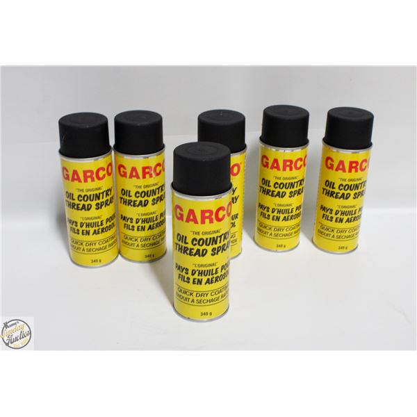 6 NEW CANS OF THREAD SPRAY