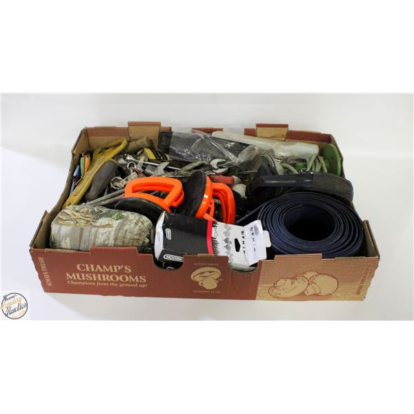 TRAY OF ASSORTED SHOP MISCELANEOUS