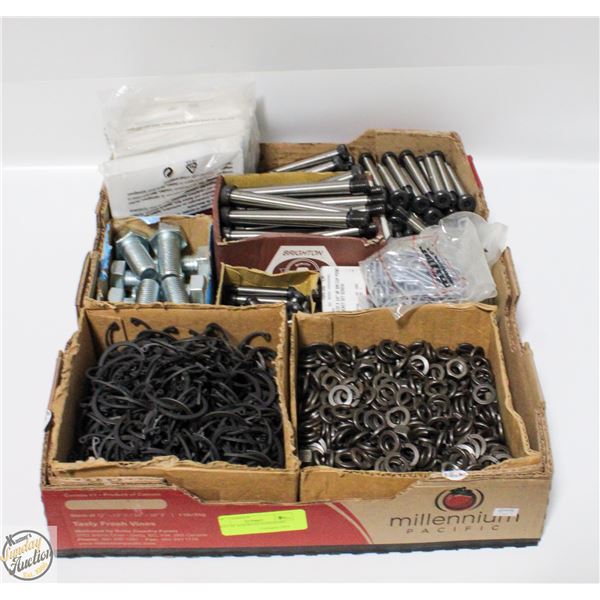 TRAY OF ASSORTED HARDWARE