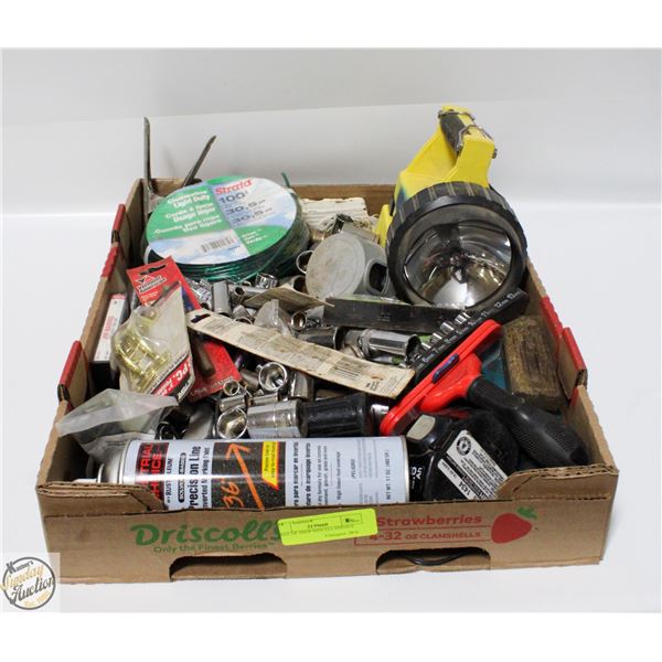 TRAY OF SHOP MISCELLANEOUS