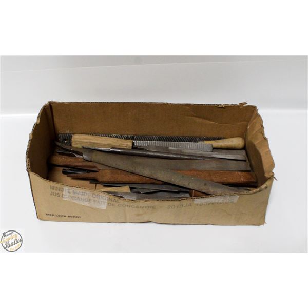 TRAY OF ASSORTED FILES