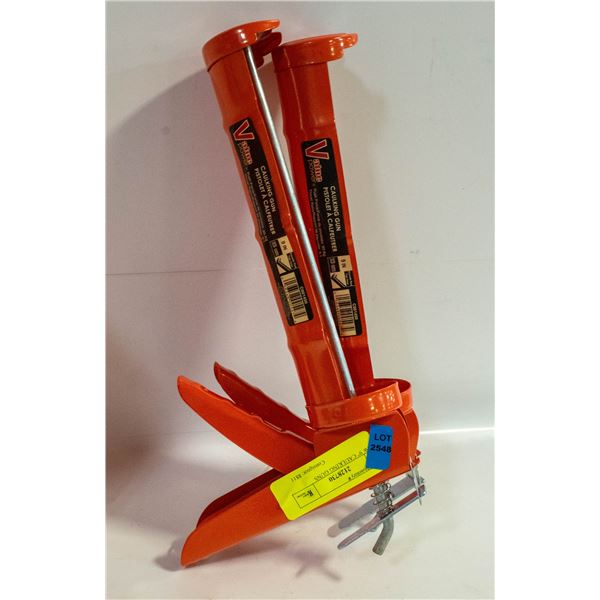 2 NEW 9" CAULKING GUNS