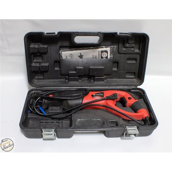 KING CANADA SAWZALL W/CASE + EXTRA BLADES