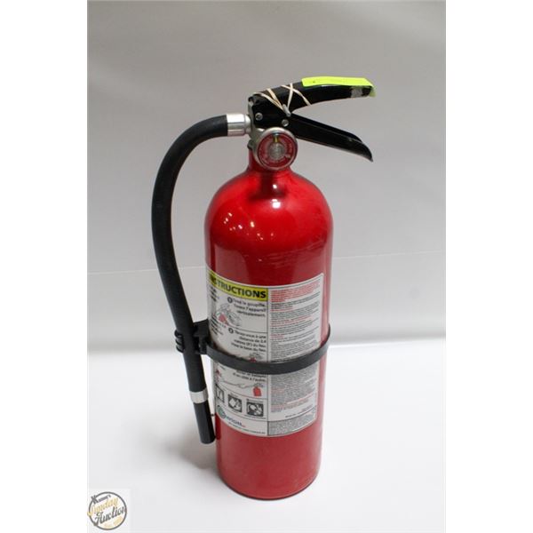 5LB CERTIFIED CHARGED FIRE EXTINGUISHER