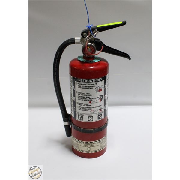 5LB CERTIFIED CHARGED FIRE EXTINGUISHER