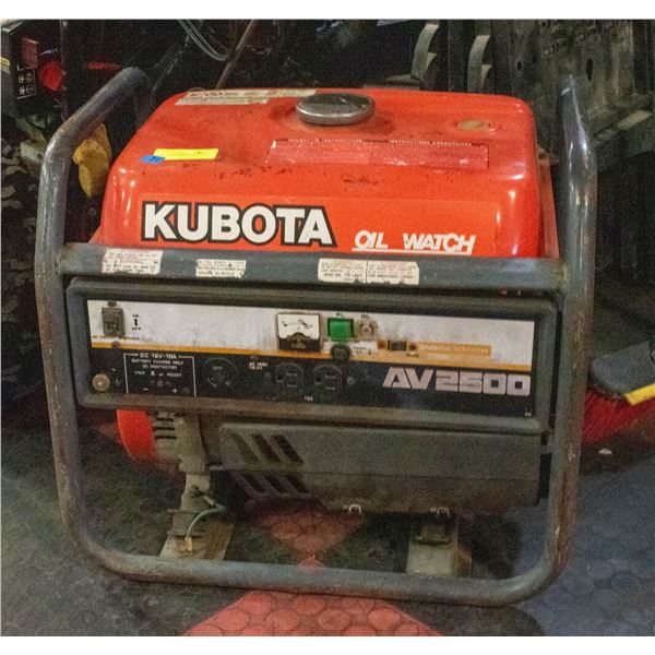 KUBOTA AV 2500 GENERATOR
