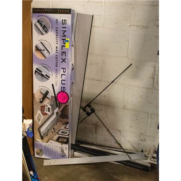 SIMPLEX PLUS 40" CAPACITY MAT CUTTER MODEL 750