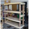 Image 1 : GARAGE STORAGE SHELVING UNIT 7 X 6 X 2