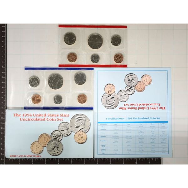 1994 US MINT SET (UNC) P/D (WITH ENVELOPE)