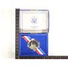 Image 1 : 1986-S US STATUE OF LIBERTY PF HALF DOLLAR IN BOX