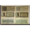 Image 1 : 6 GREECE BILLS: 2-1944 TWO THOUSAND DRACHMAI,